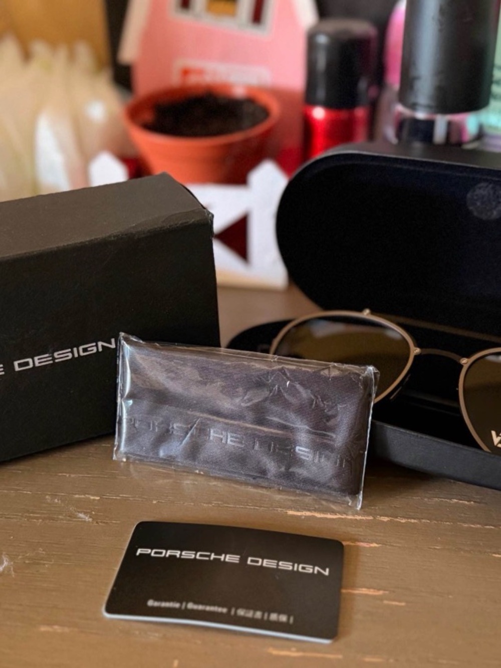 Porsche Design Black Branded Card